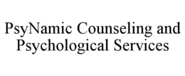 PSYNAMIC COUNSELING AND PSYCHOLOGICAL SERVICES trademark