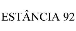 ESTÂNCIA 92 trademark