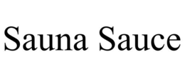 SAUNA SAUCE trademark