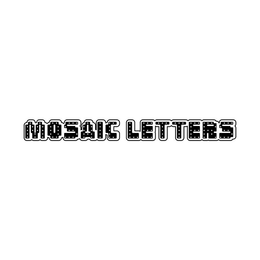 MOSAIC LETTERS trademark