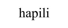 HAPILI trademark