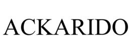ACKARIDO trademark