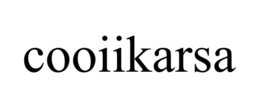 COOIIKARSA trademark