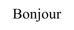 BONJOUR trademark