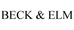 BECK & ELM trademark