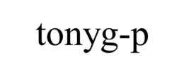 TONYG-P trademark