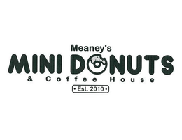 MEANEY'S MINI DONUTS & COFFEE HOUSE · EST. 2010 · trademark