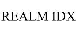 REALM IDX trademark