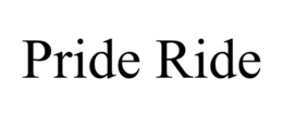PRIDE RIDE trademark