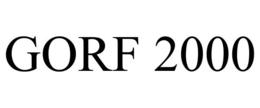 GORF 2000 trademark