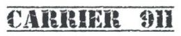 CARRIER 911 trademark