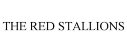 THE RED STALLIONS trademark