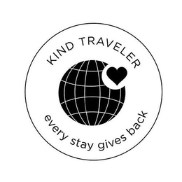 KIND TRAVELER EVERY STAY GIVES BACK trademark
