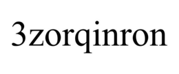 3ZORQINRON trademark