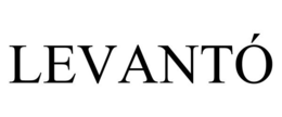 LEVANTÓ trademark