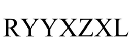 RYYXZXL trademark