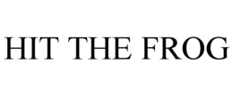 HIT THE FROG trademark