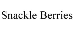 SNACKLE BERRIES trademark