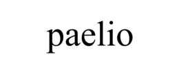 PAELIO trademark