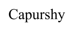 CAPURSHY trademark