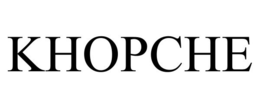 KHOPCHE trademark