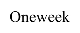 ONEWEEK trademark
