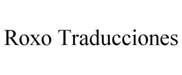 ROXO TRADUCCIONES trademark