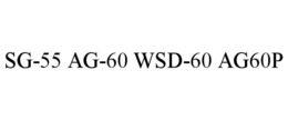 SG-55 AG-60 WSD-60 AG60P trademark