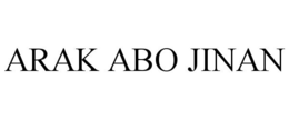 ARAK ABO JINAN trademark