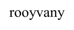 ROOYVANY trademark
