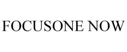 FOCUSONE NOW trademark