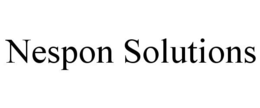 NESPON SOLUTIONS trademark
