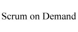 SCRUM ON DEMAND trademark