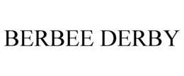 BERBEE DERBY trademark