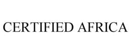 CERTIFIED AFRICA trademark