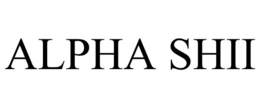 ALPHA SHII trademark
