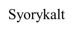 SYORYKALT trademark