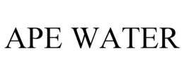APE WATER trademark