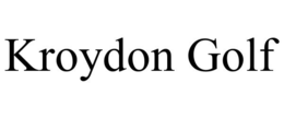 KROYDON GOLF trademark