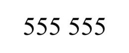 555 555 trademark