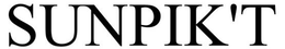 SUNPIK'T trademark