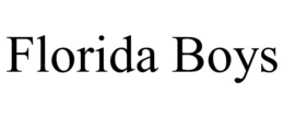 FLORIDA BOYS trademark