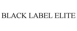BLACK LABEL ELITE trademark