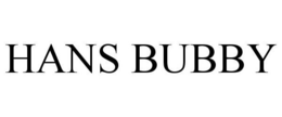 HANS BUBBY trademark