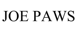 JOE PAWS trademark