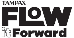 TAMPAX FLOW IT FORWARD trademark