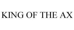 KING OF THE AX trademark