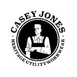 CASEY JONES HERITAGE UTILITY WORKWEAR trademark