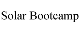 SOLAR BOOTCAMP trademark
