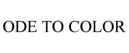 ODE TO COLOR trademark